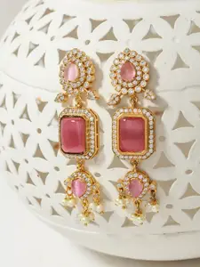 AccessHer Gold-Plated Classic Drop Earrings