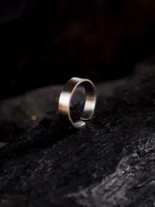 VIRAASI Men Stainless-Steel Band Finger Ring