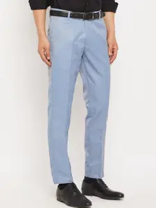 VEI SASTRE Men Smart Slim Fit Trousers