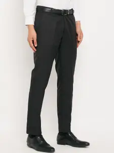 VEI SASTRE Men Smart Slim Fit Trousers