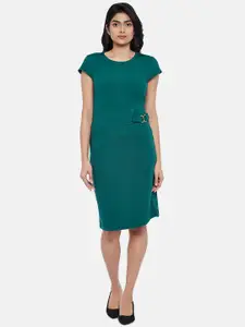 Annabelle by Pantaloons Round Neck Sheath Dress