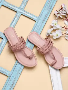 Shoestail Women One Toe Flats