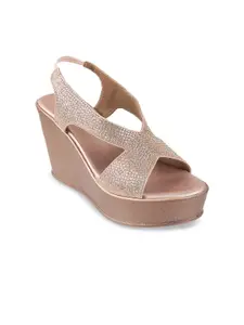 Metro Embellished Wedge Heels