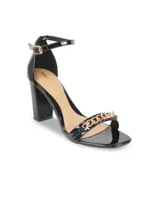 Mochi Embellished Block Heels