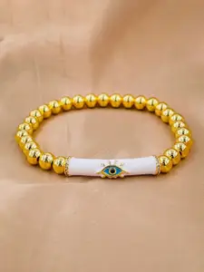 ZIVOM Women Enamelled Gold Plated Bracelet