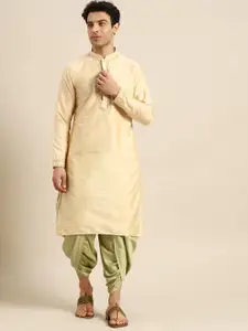 KISAH Men Thread Work Kurta