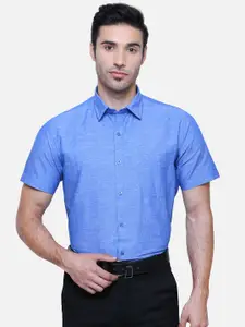 Southbay Men Smart Tailored Fit Linen Cotton Formal Shirt