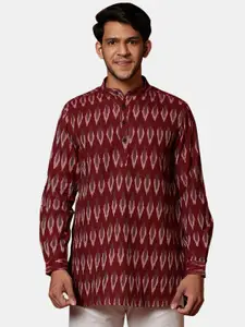 Fabindia Abstract Printed Cotton Kurta