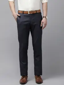 Arrow Men Checked Tailored Fit Formal Trousers