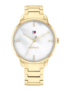 Tommy Hilfiger Women Stainless Steel Bracelet Style Straps Analogue Watch TH1782546