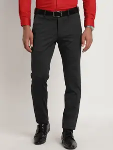 Turtle Men Tailored Skinny Fit Cotton Trousers