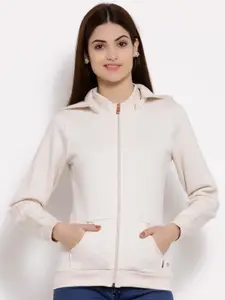 Juelle Front-Open Hooded Sweatshirt