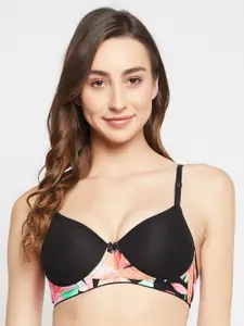 Clovia Padded Non-Wired Full Cup T-shirt Bra