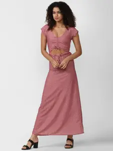 FOREVER 21 Printed  Maxi Dress