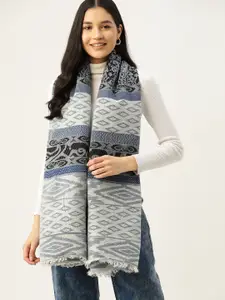 DressBerry Women Self Design Wool Acrylic Scarf