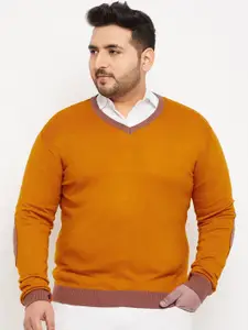 bigbanana Men Plus Size Acrylic Pullover
