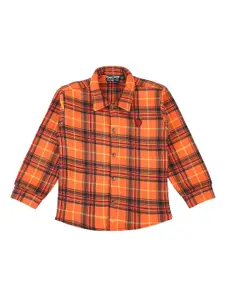 Actuel Boys Comfort Checked Cotton Casual Shirt