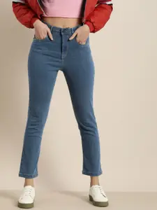 Moda Rapido Women High-Rise Light Fade Stretchable Jeans