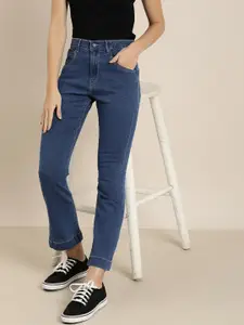 Moda Rapido Women Bootcut High-Rise Light Fade Stretchable Jeans