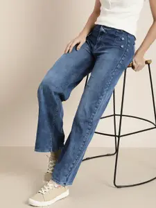 Moda Rapido Women Wide Leg Stretchable Jeans