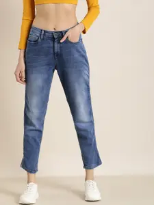 Moda Rapido Tapered Fit High-Rise Light Fade Stretchable Jeans