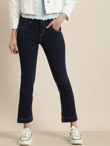 Moda Rapido Bootcut Stretchable Cropped Jeans