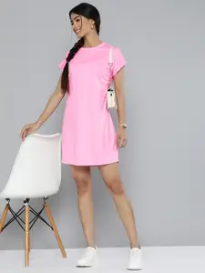 HERE&NOW Solid T-shirt Dress