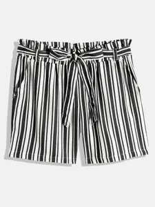 HERE&NOW Girls Striped Shorts