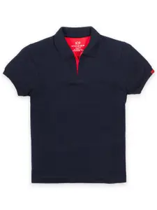 Status Quo Boys Polo Collar T-shirt