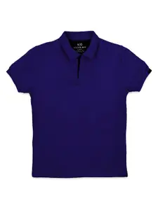 Status Quo Boys Polo Collar Cotton T-shirt