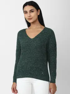 Van Heusen Woman Ribbed Pullover Pure Cotton Sweater