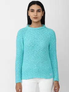 Van Heusen Woman Open Knit Pullover Sweater