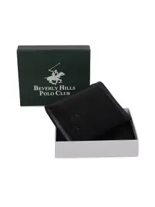 Beverly Hills Polo Club Beverly Hills Polo Club Men Textured Two Fold Wallet