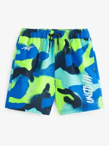NEXT Boys Abstract Printed Recylced Polyester Swim Shorts