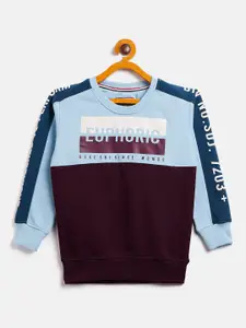 Duke Boys Fleece Colourblocked Sweatshirt