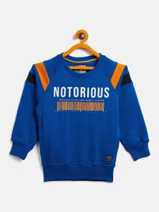 Duke Boys Typography Printed Fleece Sweatshirt