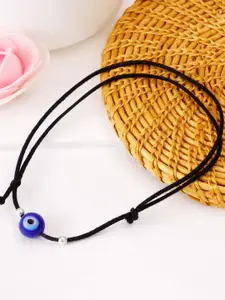 GIVA 925 Silver Evil Eye Anklet