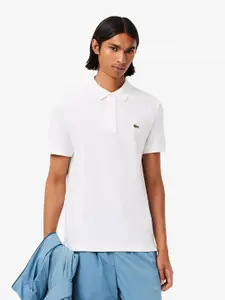 Lacoste Men Pure Cotton Polo Collar T-shirt