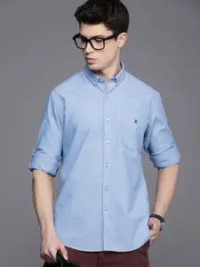 Louis Philippe Sport Pure Cotton Slim Fit Casual Shirt