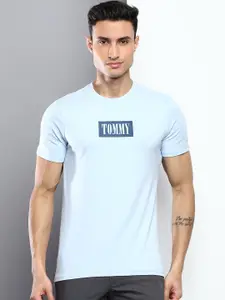 Tommy Hilfiger Men Typography Printed Slim Fit T-shirt