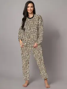 Kanvin Women Animal Printed Night suit
