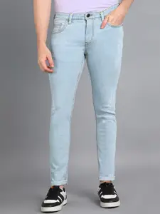 Urbano Fashion Men Slim Fit Low Distress Stretchable Cotton Jeans