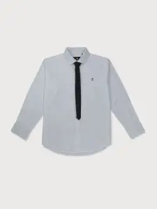 Gini and Jony Boys Comfort Casual Shirt With Tie