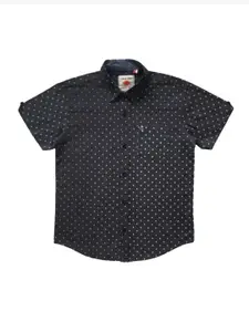 Gini and Jony Boys Comfort Printed Cotton Casual Shirt