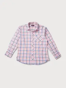 Gini and Jony Boys Comfort Checked Casual Shirt
