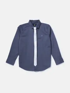 Gini and Jony Boys Spread Collar Casual Shirt