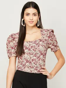 CODE by Lifestyle Floral Print Top