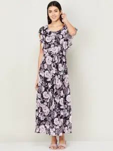 CODE by Lifestyle Floral A-Line Maxi Dress
