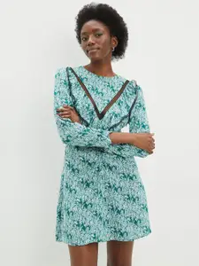 DOROTHY PERKINS Floral Print A-Line Mini Dress