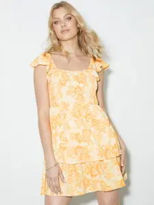 DOROTHY PERKINS Floral Printed A-Line Dress